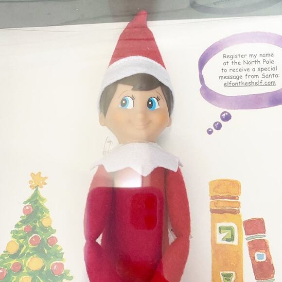 ELF ON THE SHELF Original Doll with Blue Eyes and Story Book - Picture 5 of 6